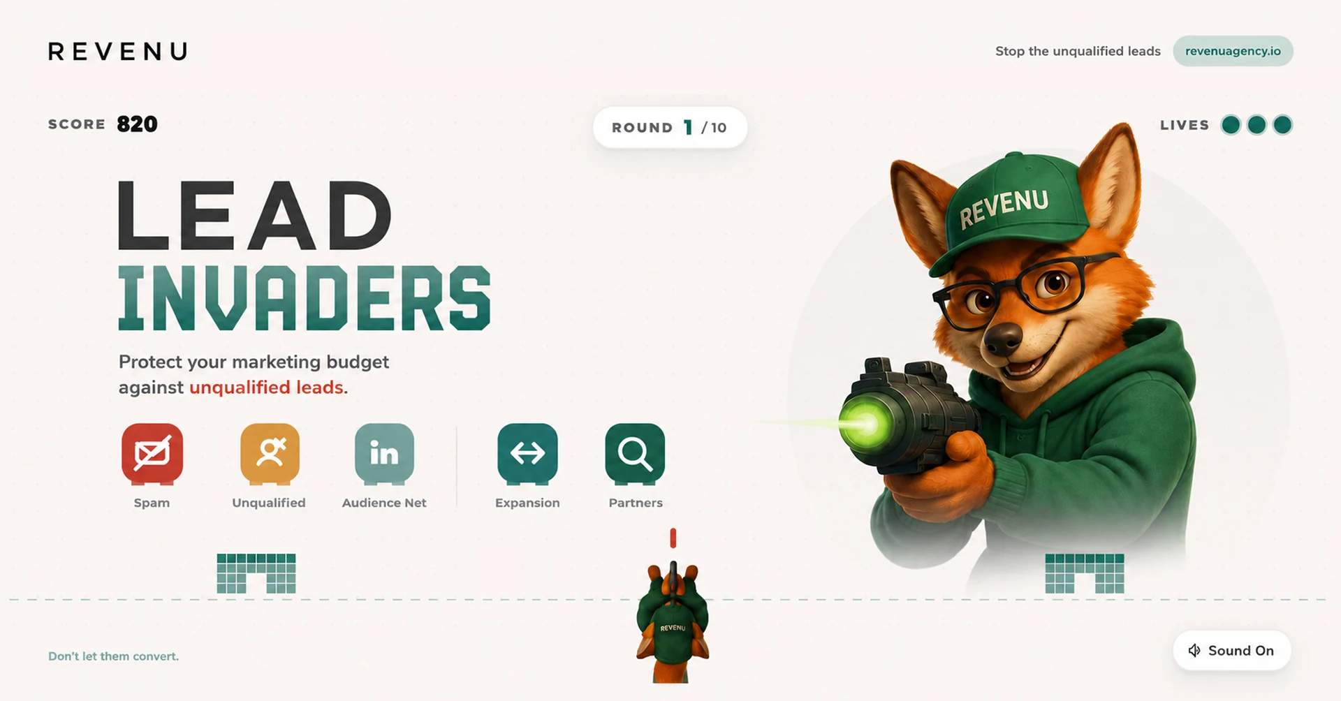 Lead Invaders